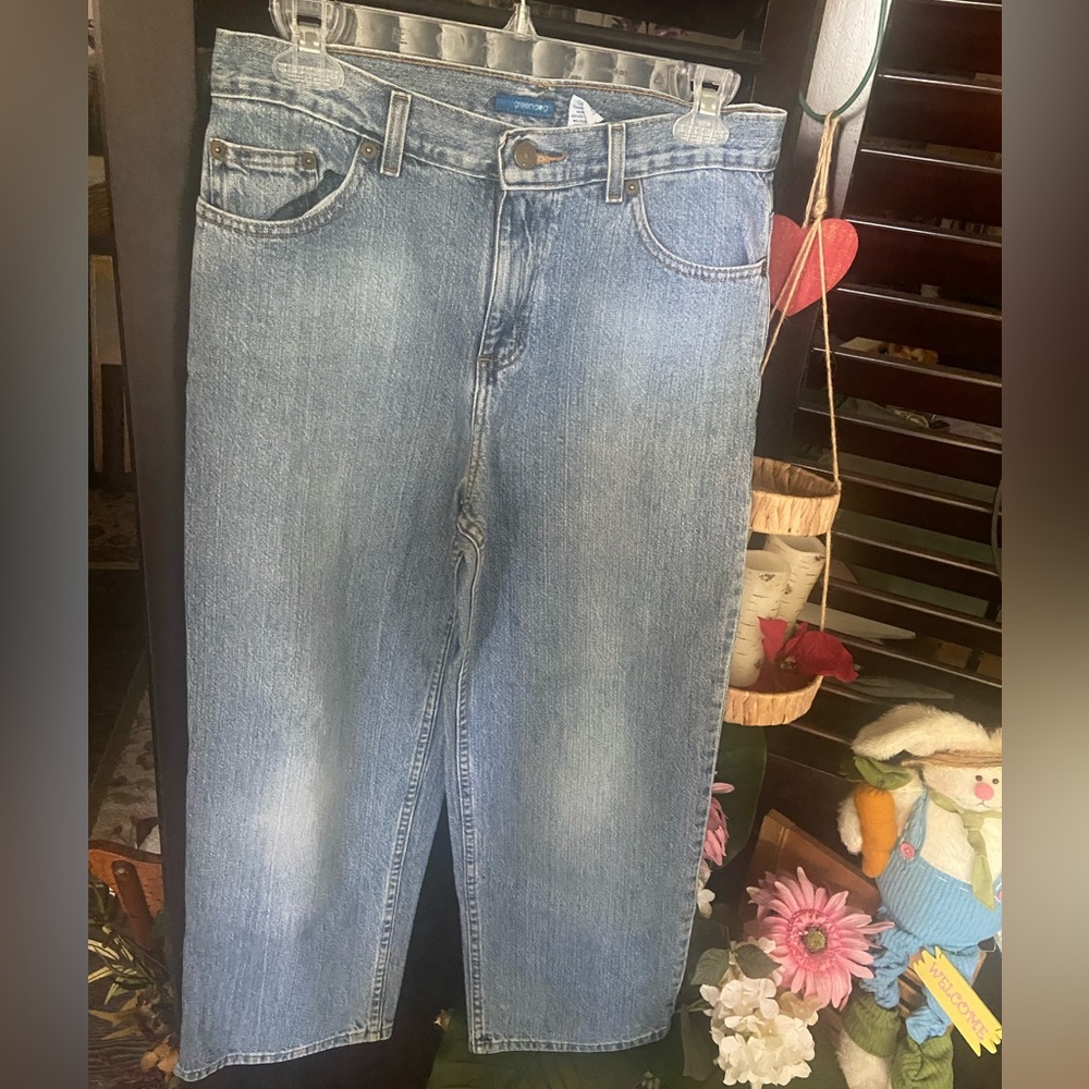 Greendog Men's/Boys Blue Husky Relaxed Fit Jeans